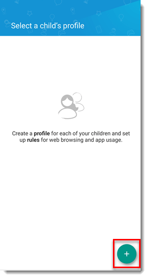 ورود با حساب والدین و افزودن پروفایل کودک